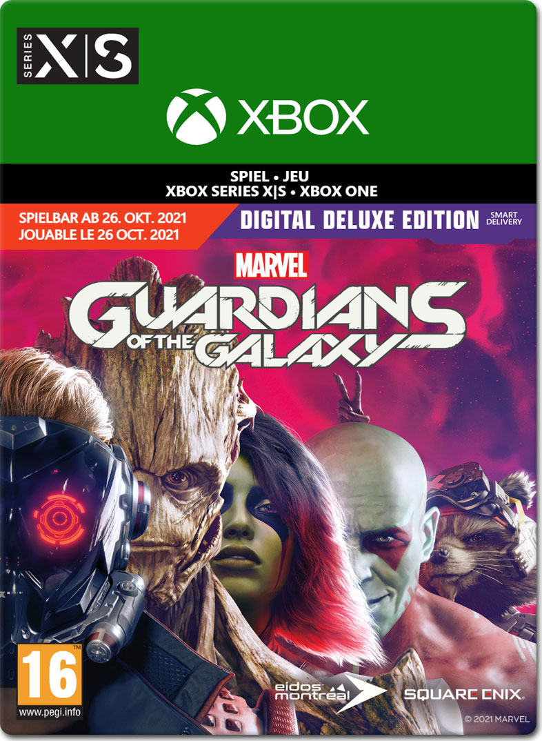 Marvel’s Guardians of the Galaxy Deluxe Edition XBOX Digital Code