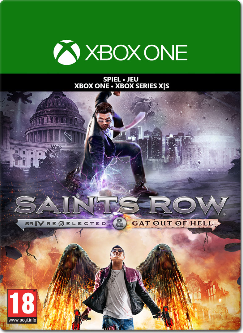 Saints Row 4 Re-Elected & Gat out of Hell XBOX Digital Code