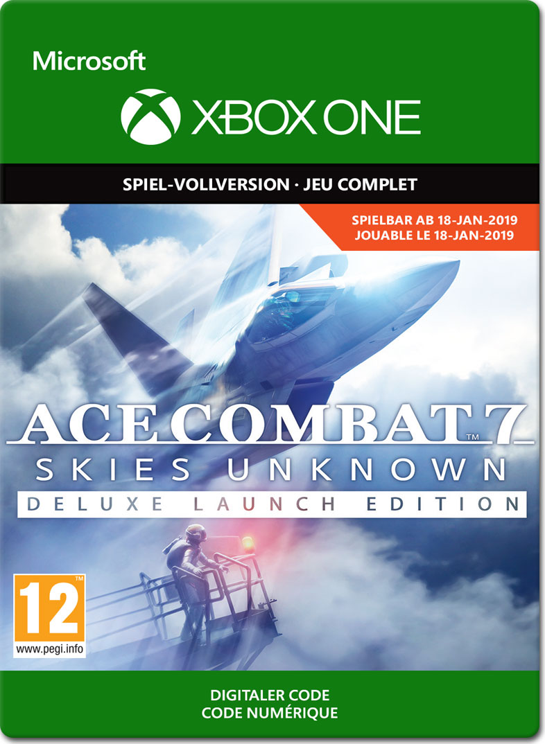 Ace Combat 7 Skies Unknown Deluxe Launch Edition XBOX Digital Code