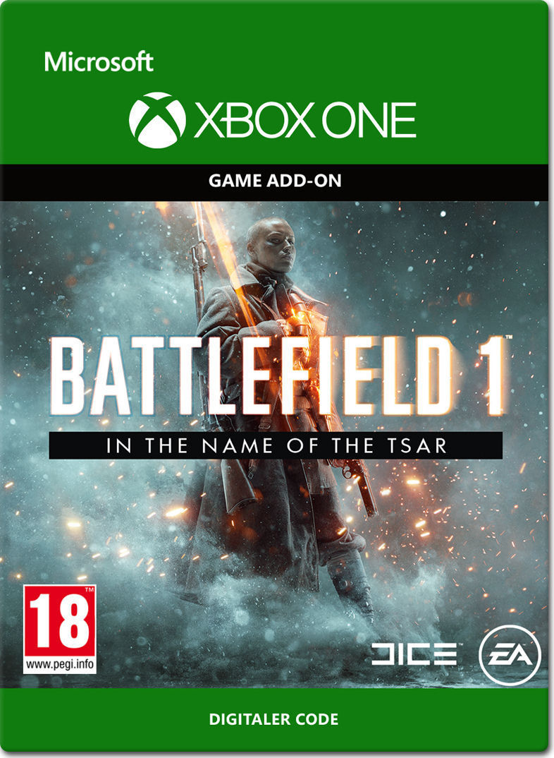 Battlefield 1 DLC 2 In the Name of the Tsar XBOX Digital Code