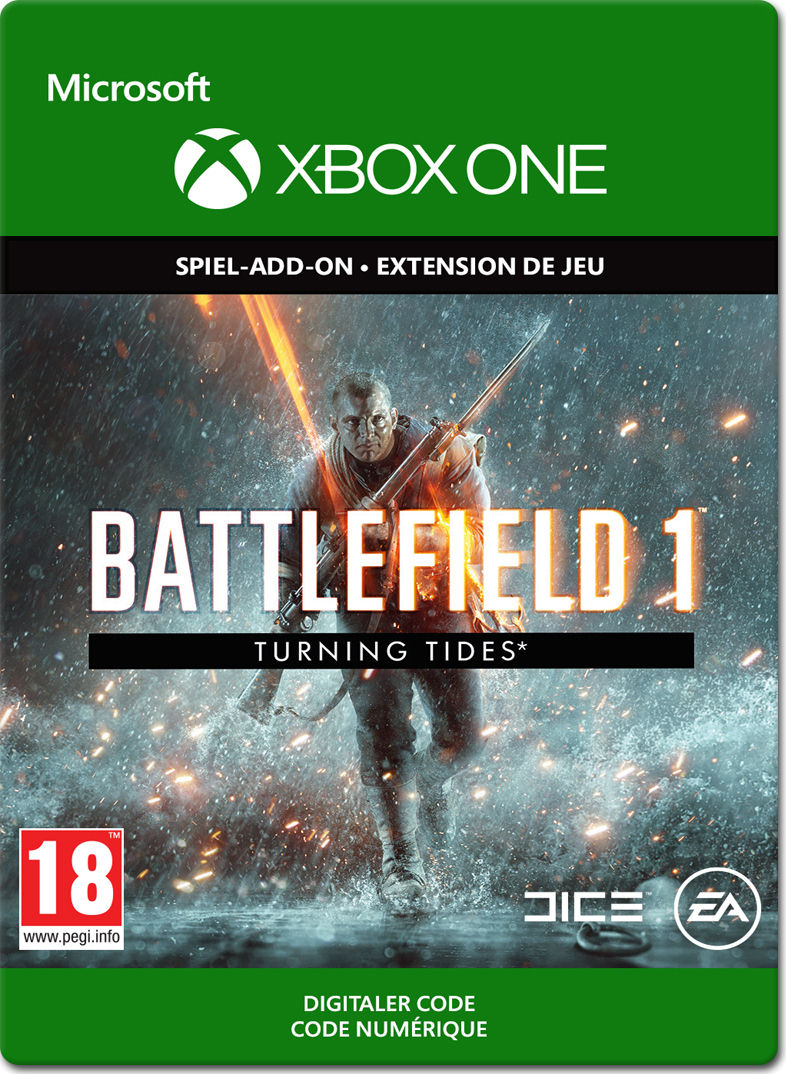 Battlefield 1 DLC 3 Turning Tides XBOX Digital Code