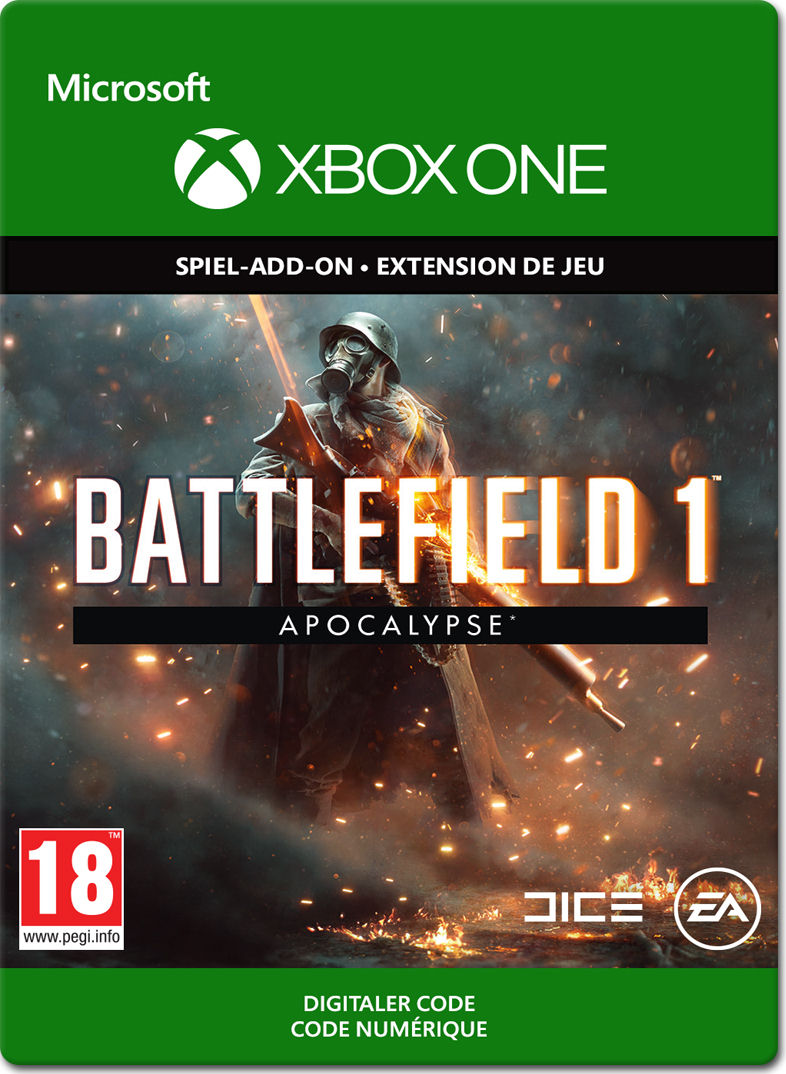 Battlefield 1 DLC 4 Apocalypse XBOX Digital Code