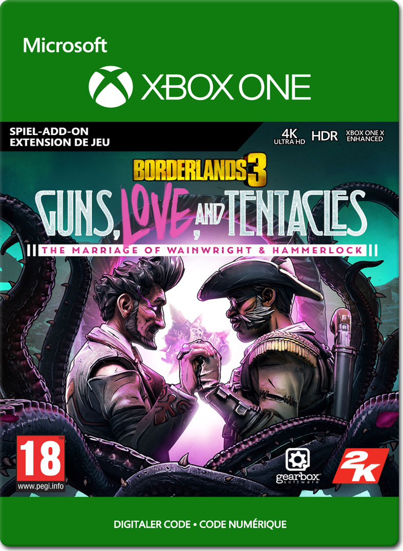 Borderlands 3 DLC 2 Guns Love and Tentacles XBOX Digital Code