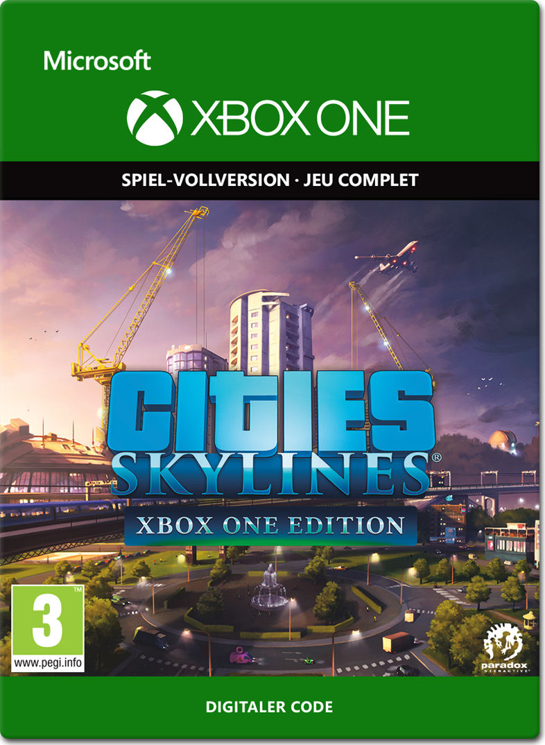 Cities Skylines Xbox One Edition XBOX Digital Code