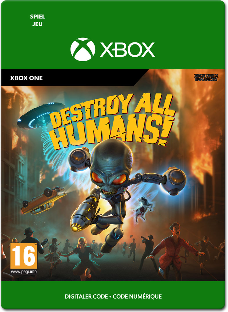 Destroy all Humans! XBOX Digital Code