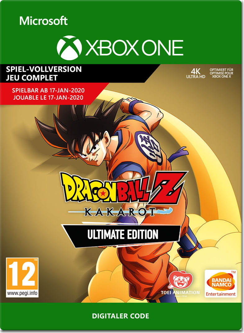 Dragonball Z Kakarot Ultimate Edition XBOX Digital Code