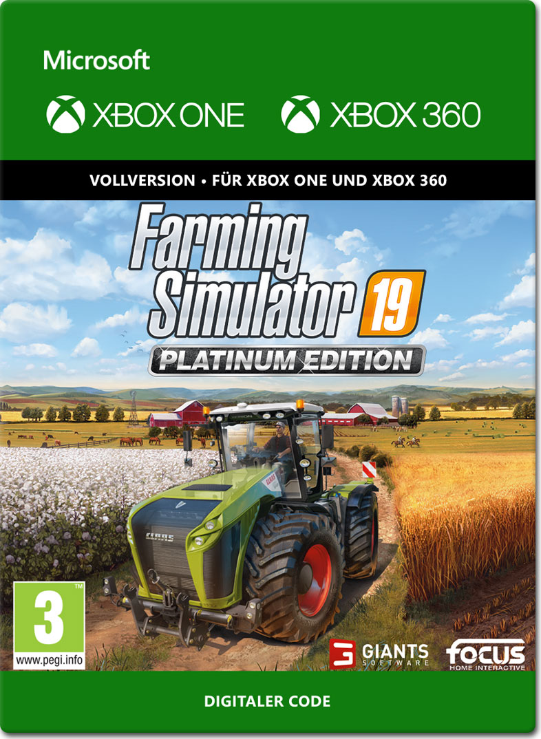 Farming Simulator 19 Platinum Edition XBOX Digital Code
