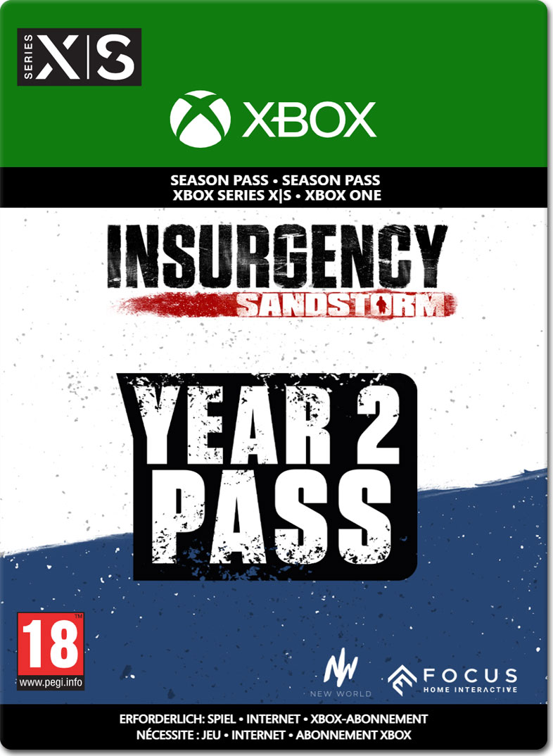 Insurgency Sandstorm Year 2 Pass XBOX Digital Code