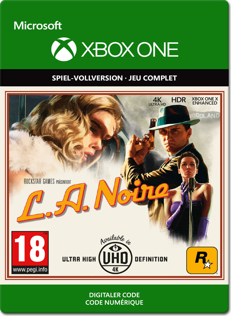 L.A. Noire XBOX Digital Code