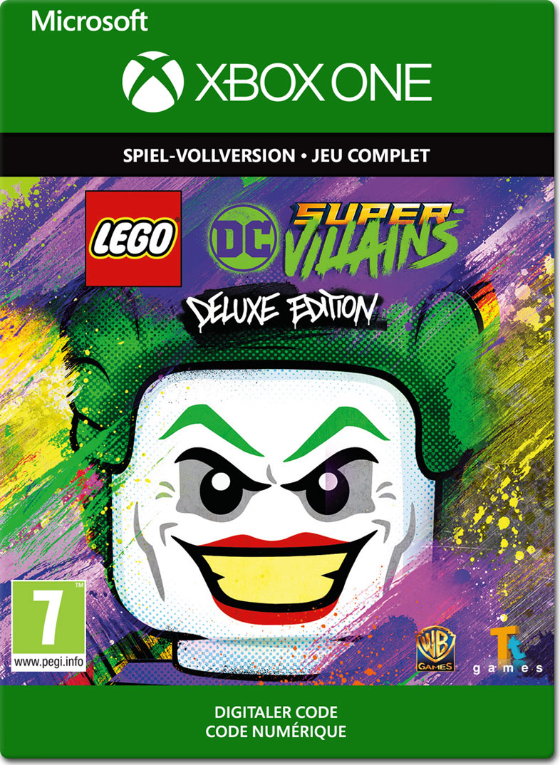 LEGO DC SuperVillains Deluxe Edition XBOX Digital Code