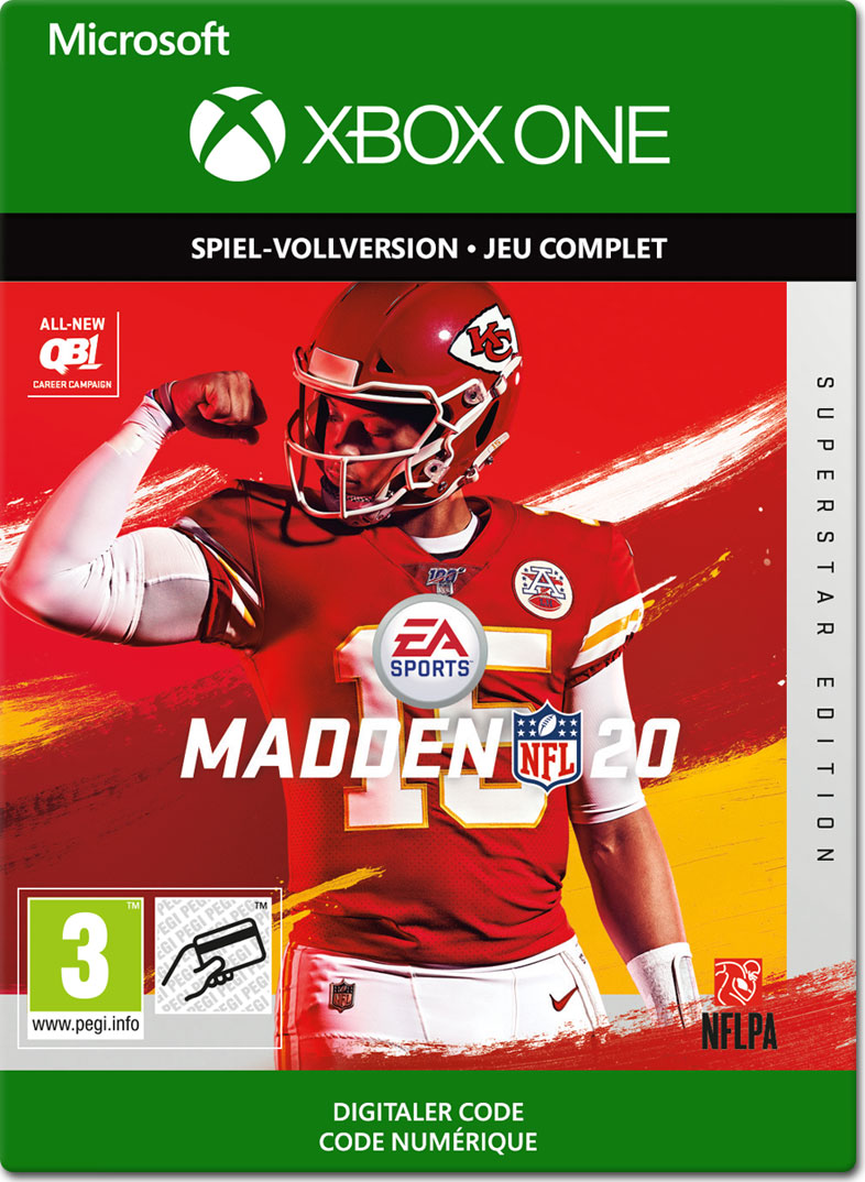 Madden NFL 20 Superstar Edition XBOX Digital Code