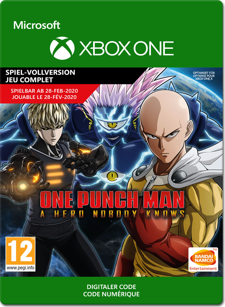 One Punch Man A Hero Nobody Knows XBOX Digital Code