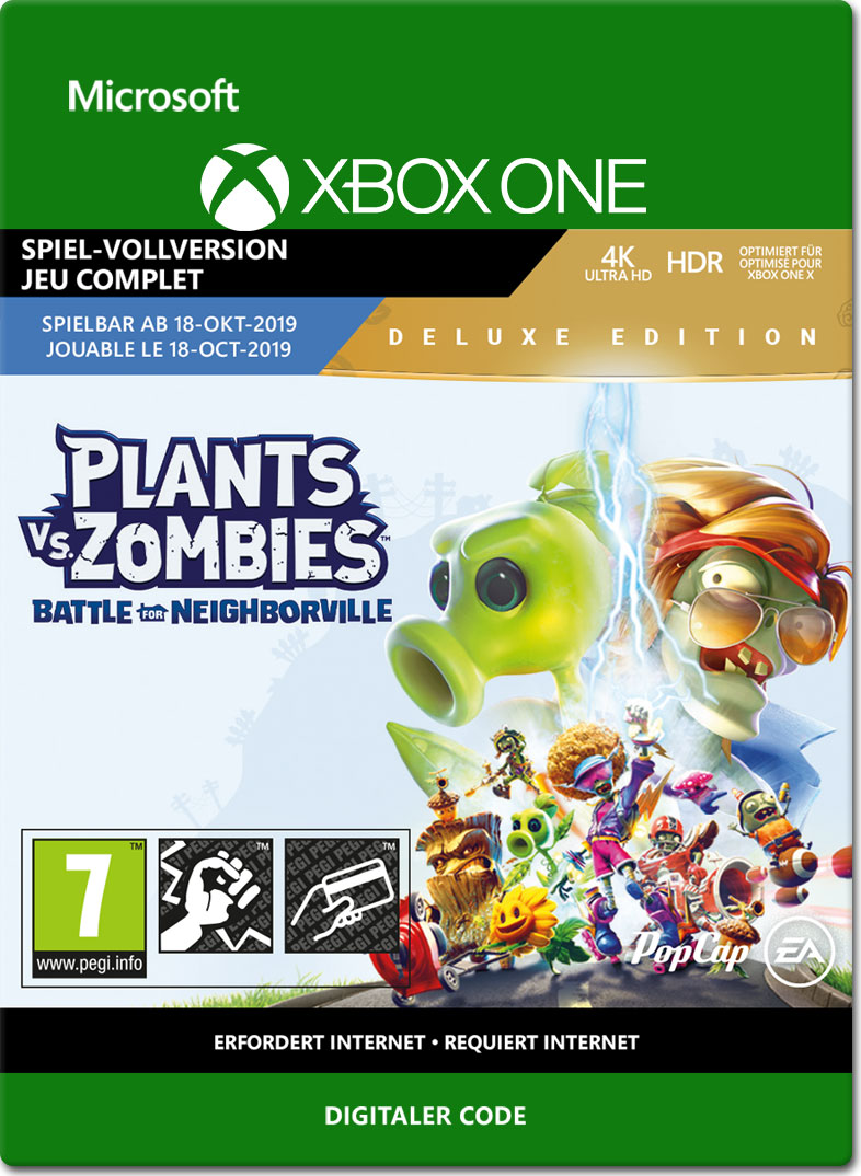 Plants vs. Zombies Battle for Neighborville Deluxe Edition XBOX Digital Code