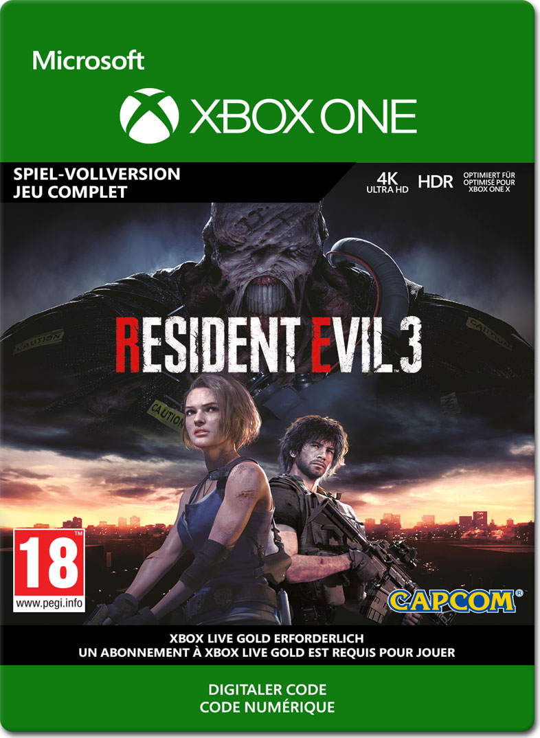 Resident Evil 3 XBOX Digital Code