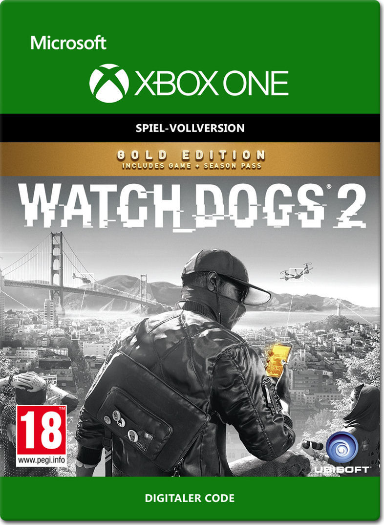 Watch Dogs 2 Gold Edition XBOX Digital Code