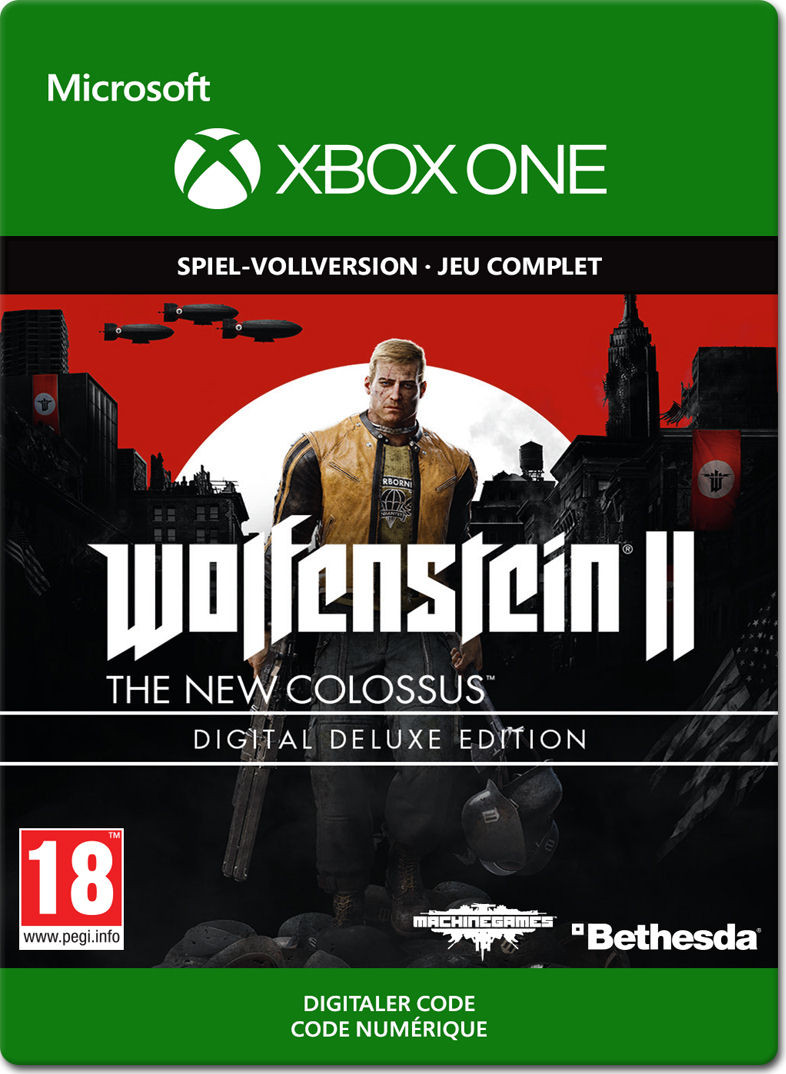 Wolfenstein 2 The New Colossus Digital Deluxe Edition XBOX Digital Code