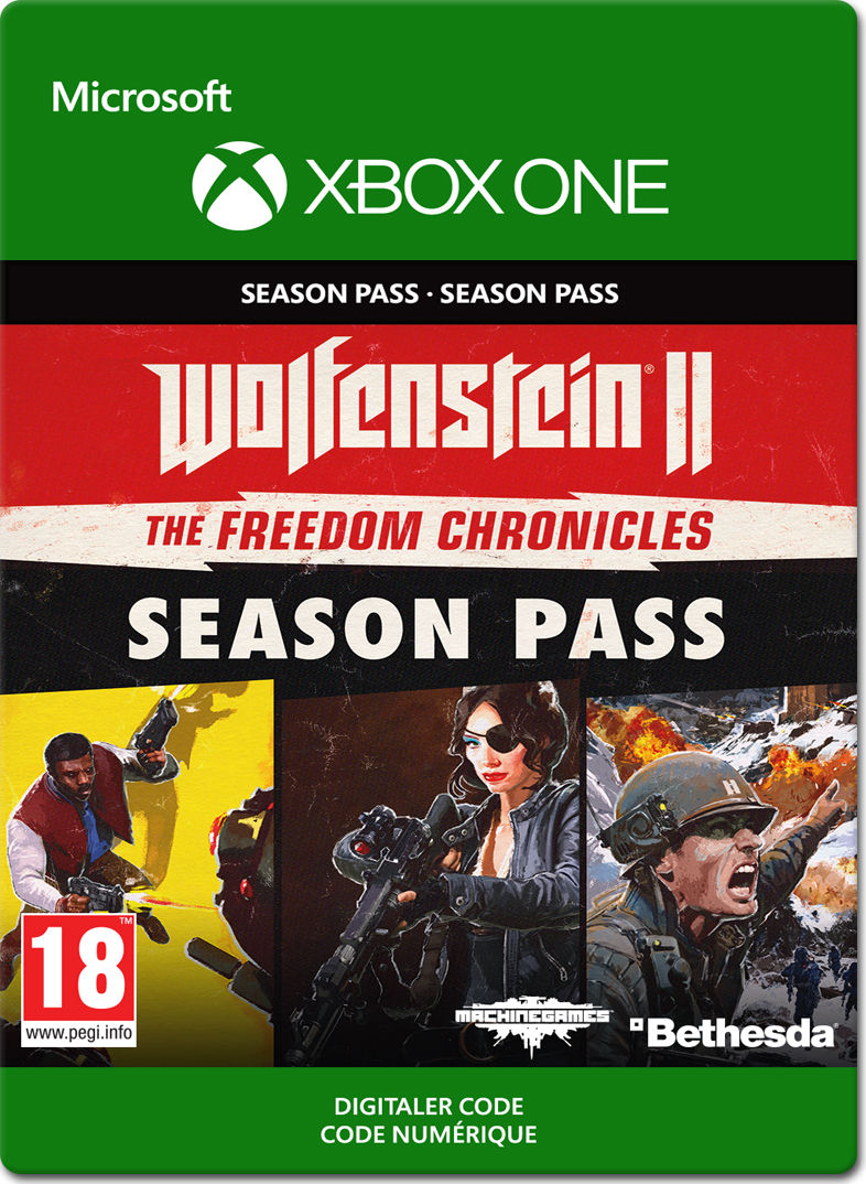 Wolfenstein 2 The New Colossus The Freedom Chronicles Season Pass XBOX Digital Code