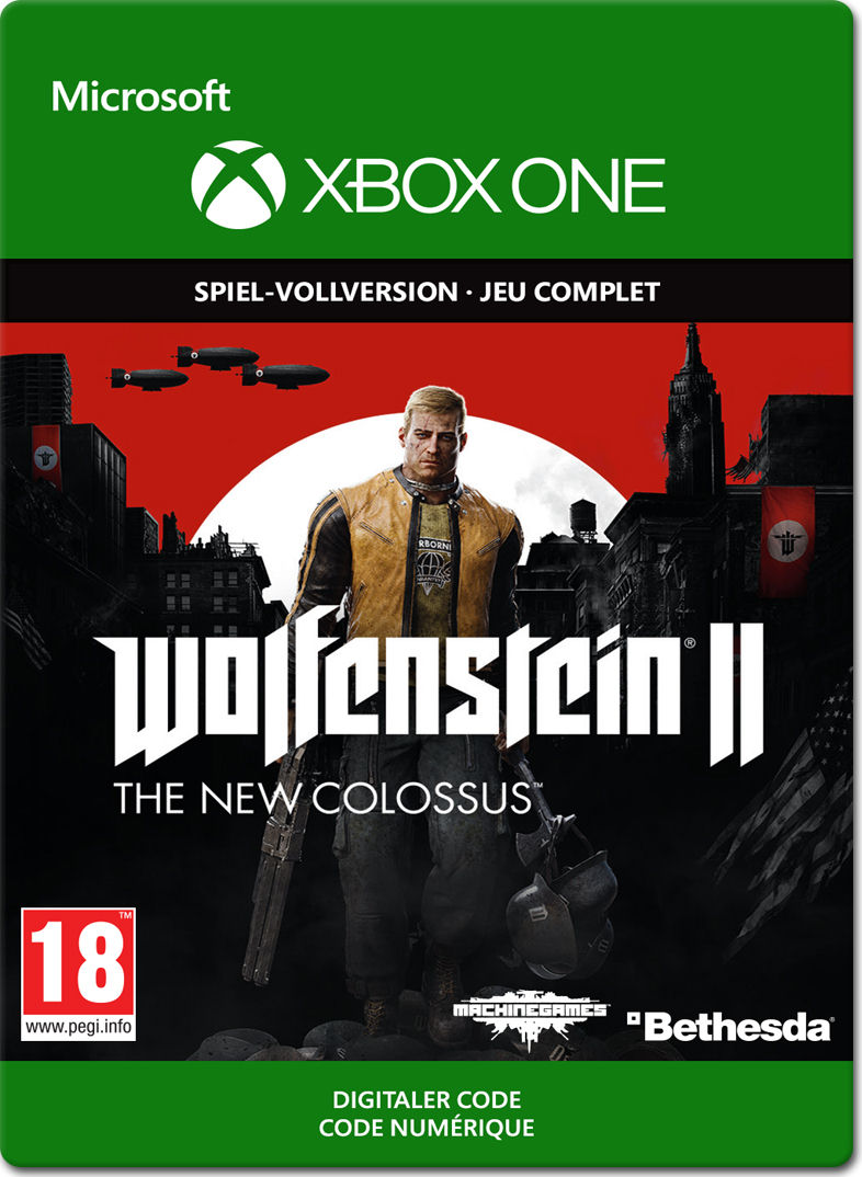 Wolfenstein 2 The New Colossus XBOX Digital Code