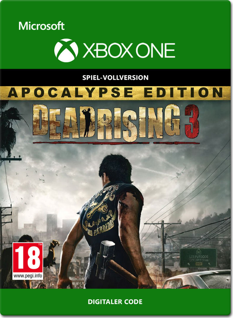 Dead Rising 3 Apocalypse Edition XBOX Digital Code