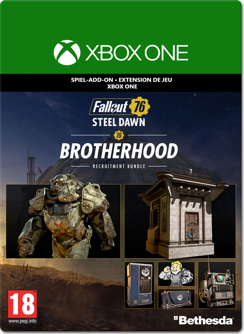 Fallout 76 Steel Dawn Brotherhood Recruitment Bundle XBOX Digital Code