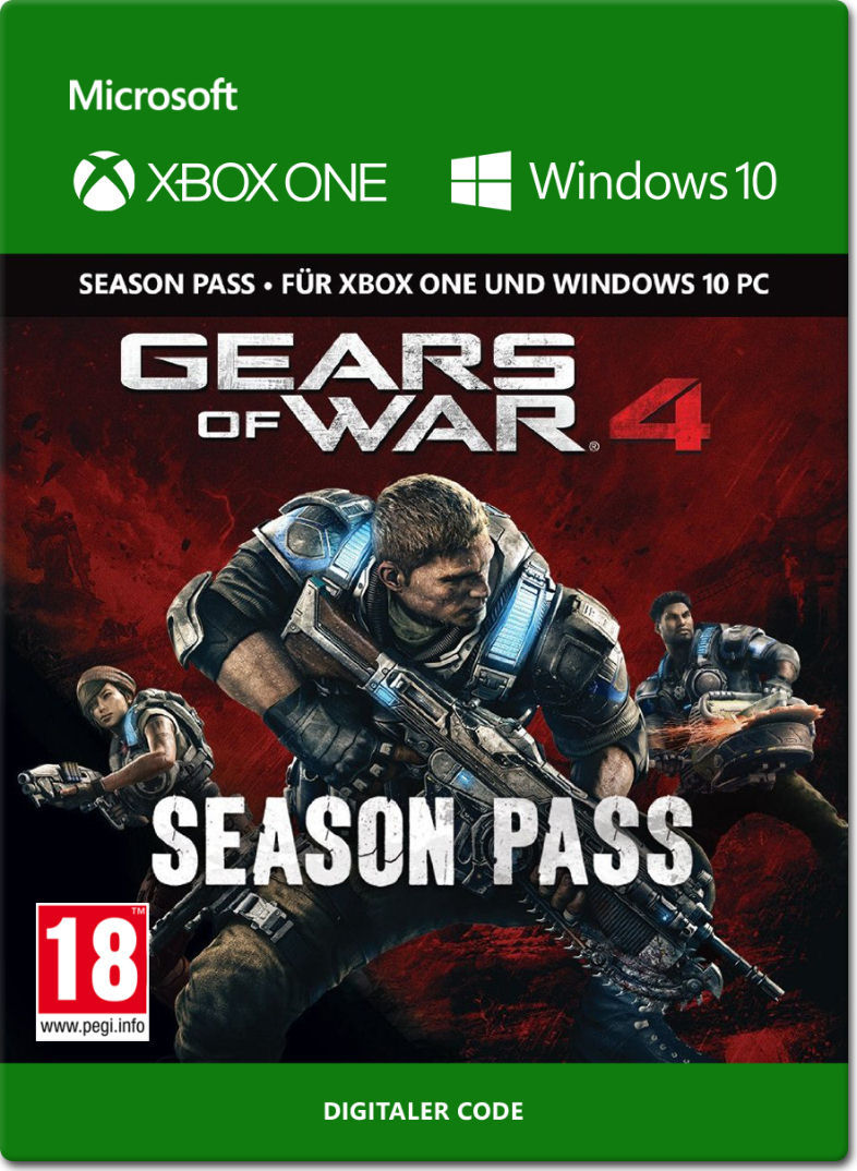 Gears of War 4 Season Pass XBOX Digital Code