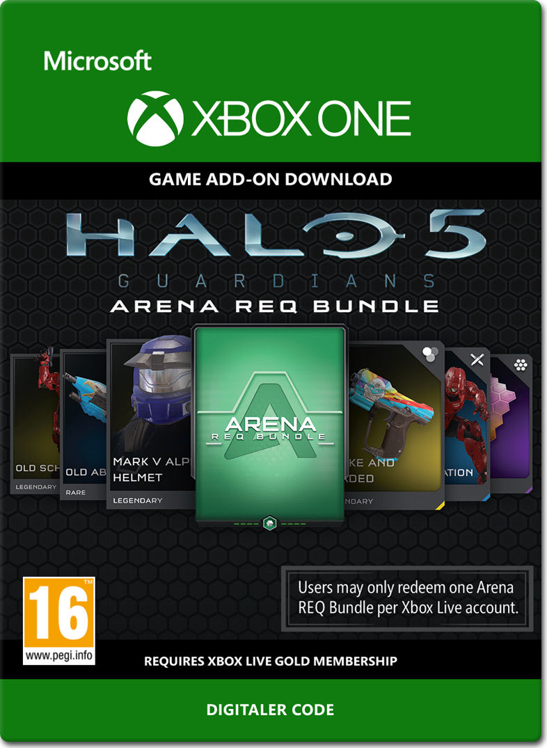 Halo 5 Guardians Arena REQ Bundle XBOX Digital Code