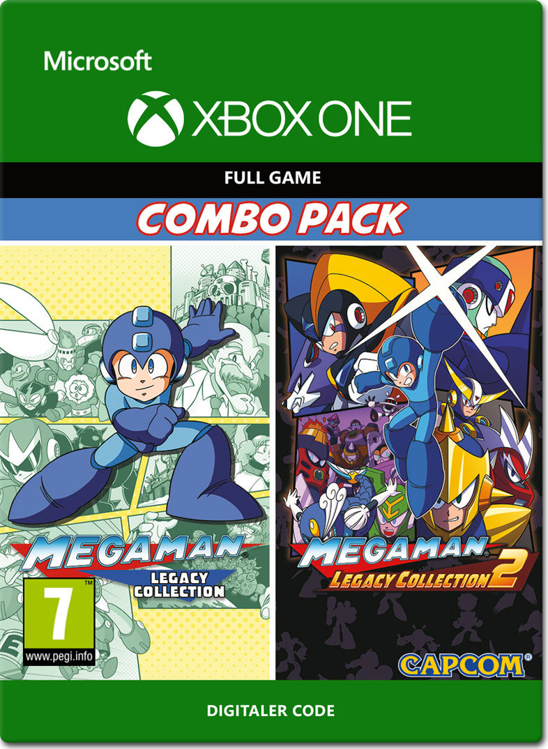 Mega Man Legacy Collection 1+2 Combo Pack XBOX Digital Code