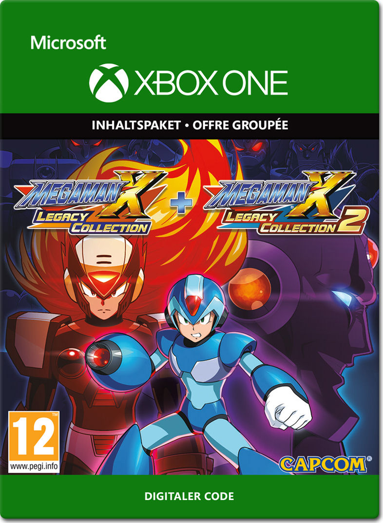 Mega Man X Legacy Collection 1+2 Combo Pack XBOX Digital Code