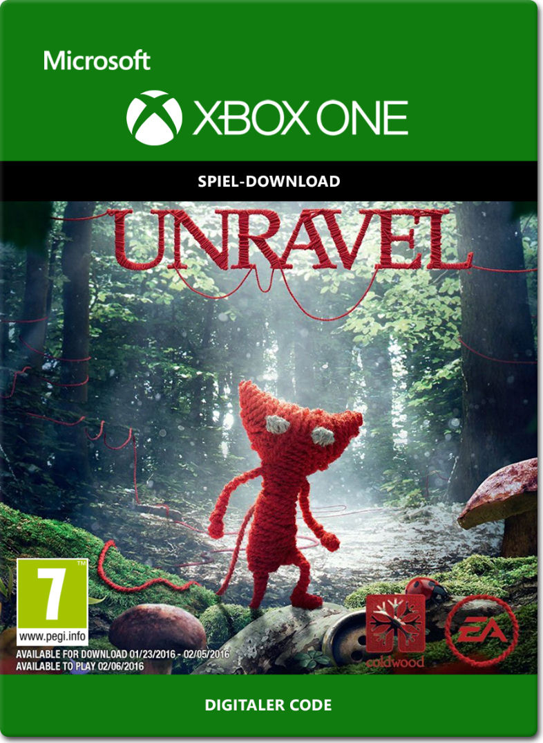 Unravel XBOX Digital Code