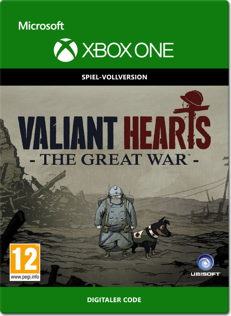 Valiant Hearts The Great War XBOX Digital Code