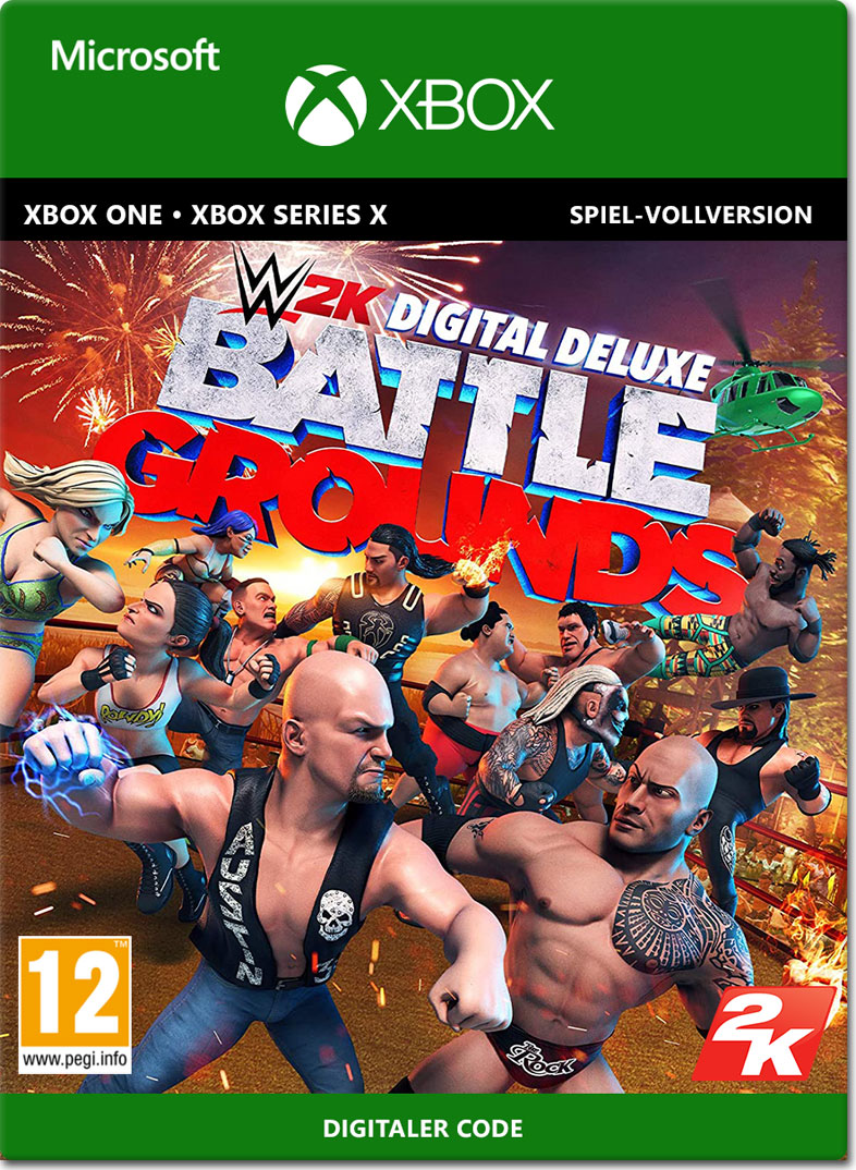 WWE 2K Battlegrounds Digital Deluxe XBOX Digital Code