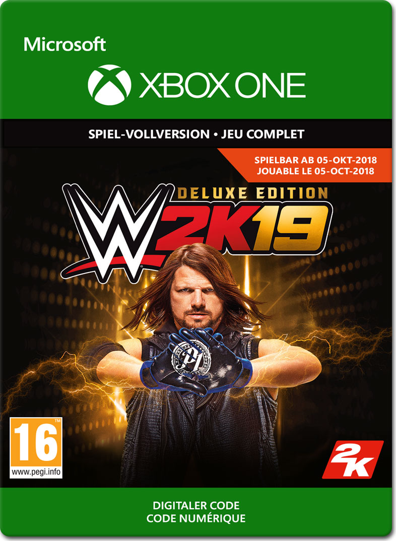 WWE 2K19 Digital Deluxe XBOX Digital Code
