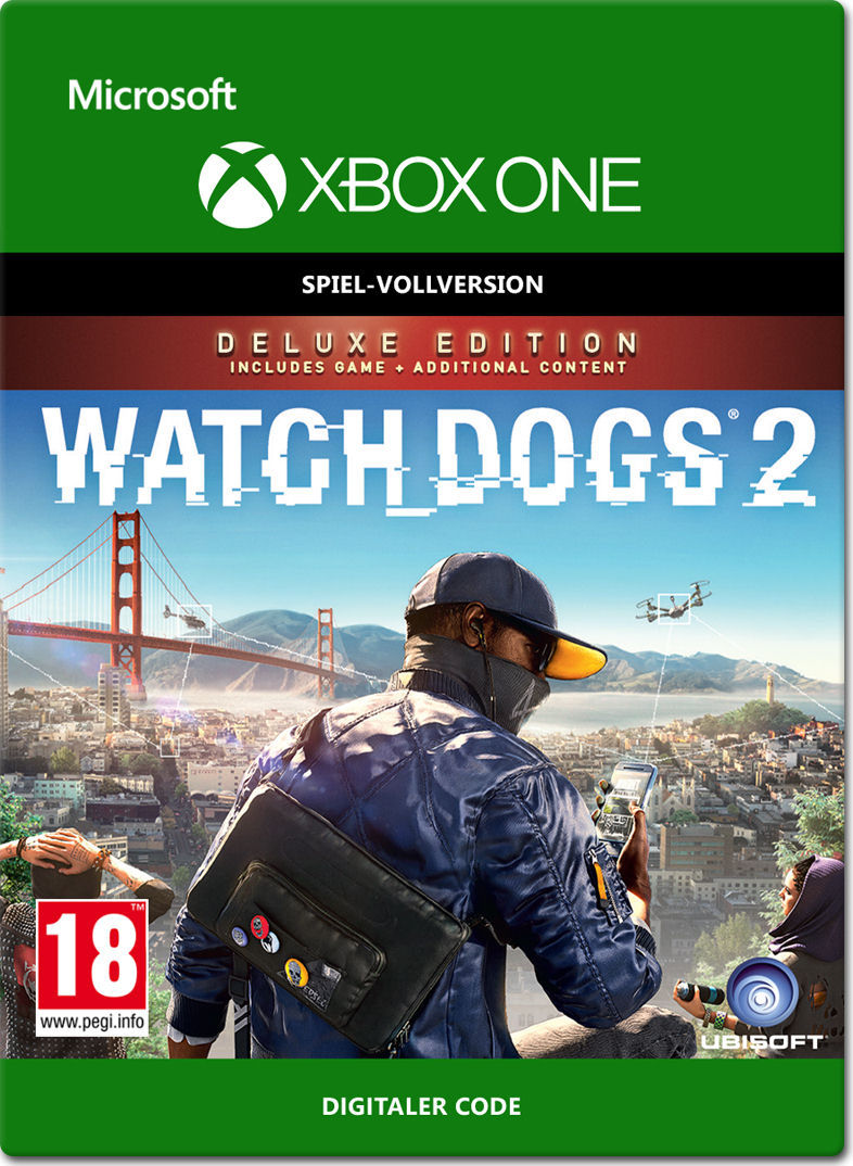 Watch Dogs 2 Deluxe Edition XBOX Digital Code